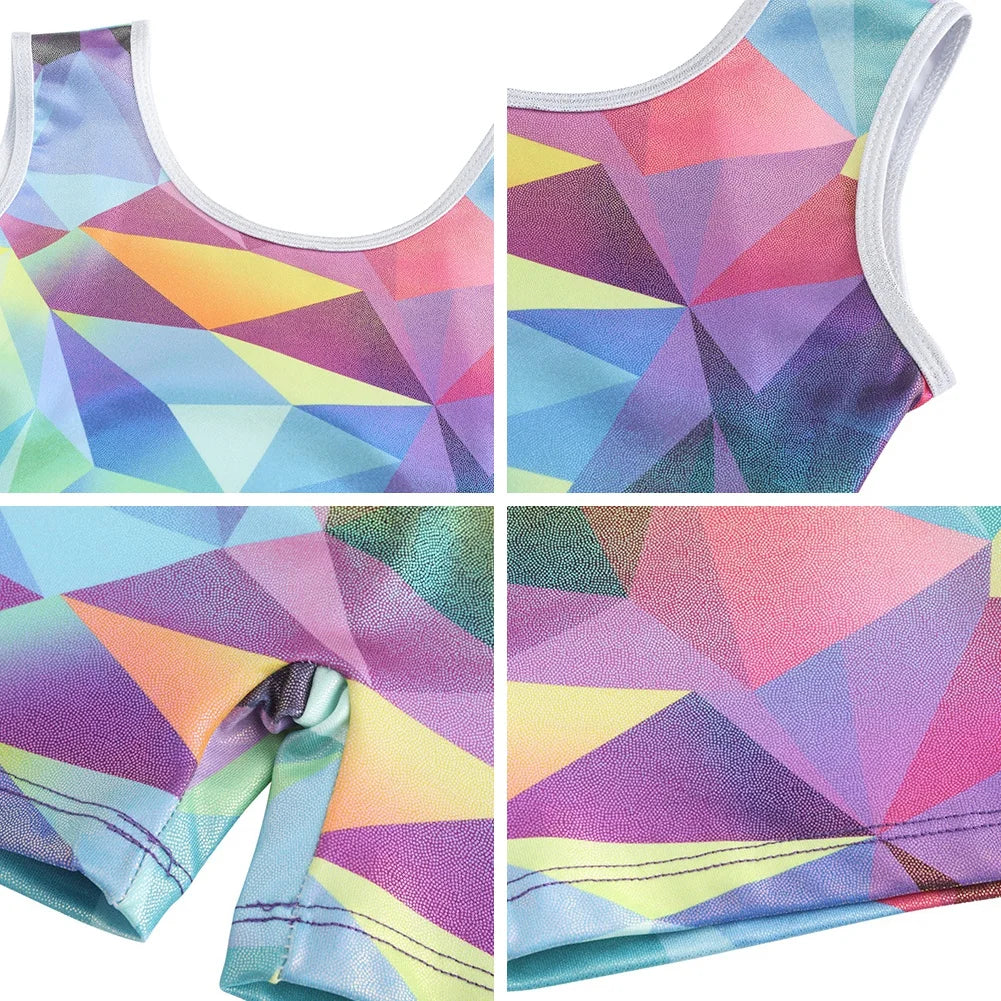 Kids Leotards for Girls Gymnastics Dance Bodysuit