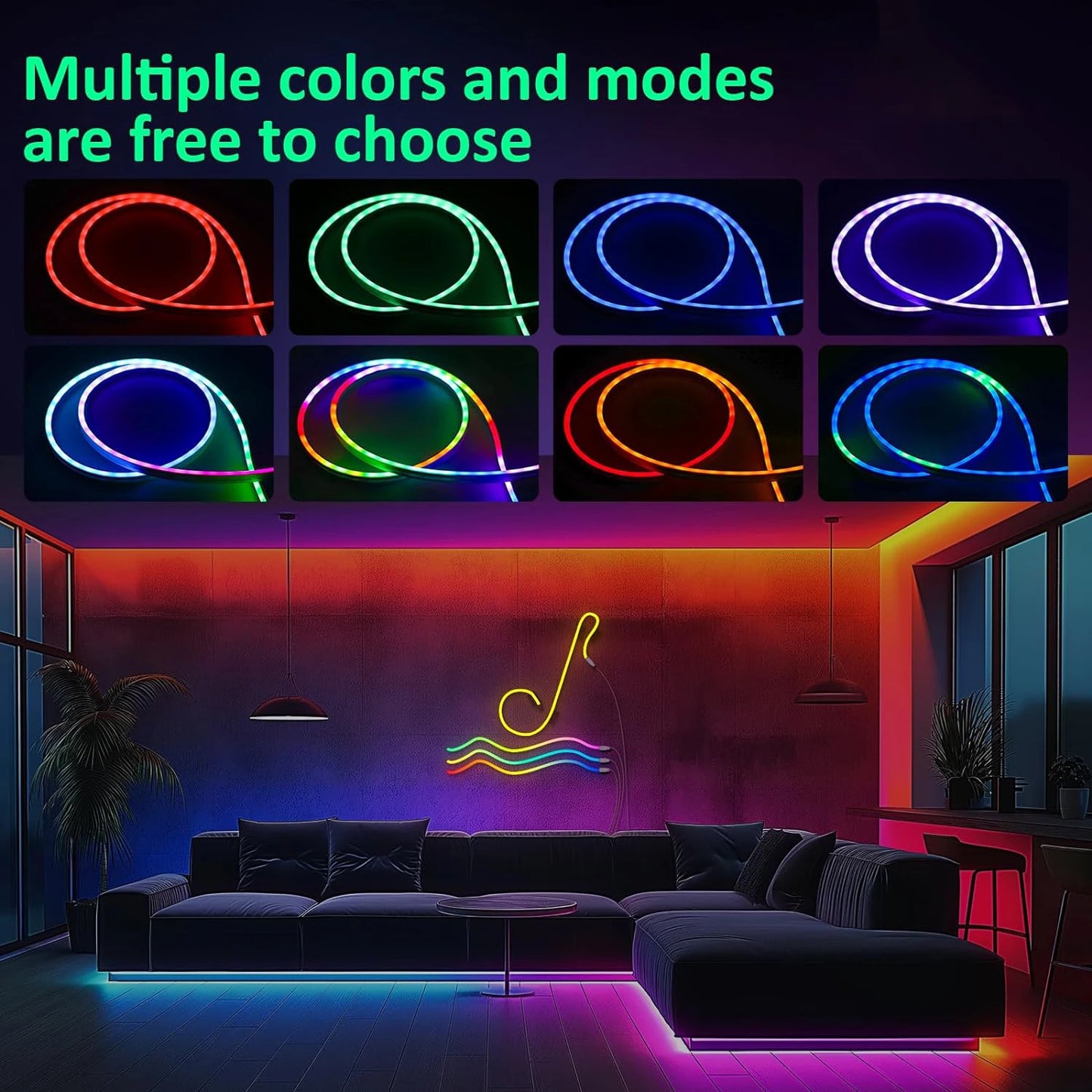 Neon LED Rope Lights,