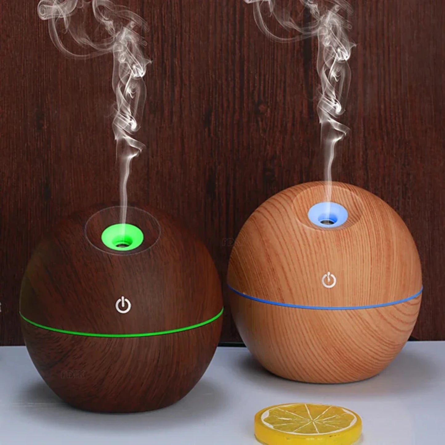 130ml USB Essential Oil Diffuser Ultrasonic Mist Humidifier Air Purifier 7 Color Change