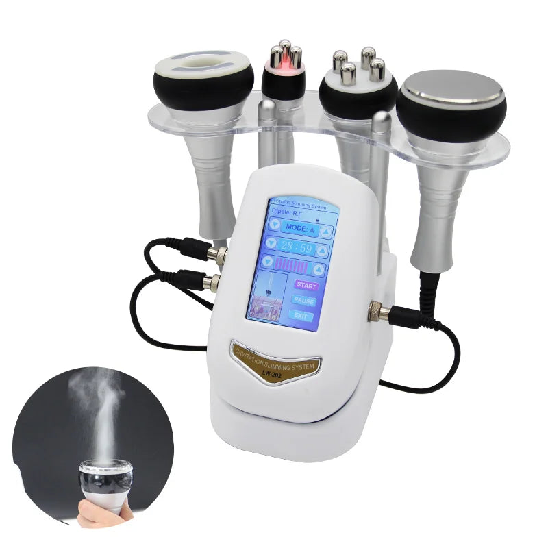 4 In 1 40k Cavitation Weight Loss Massager Body Vacuum Firming Skin Anti Aging Face Lift Ultrasonic Smoothing Skin