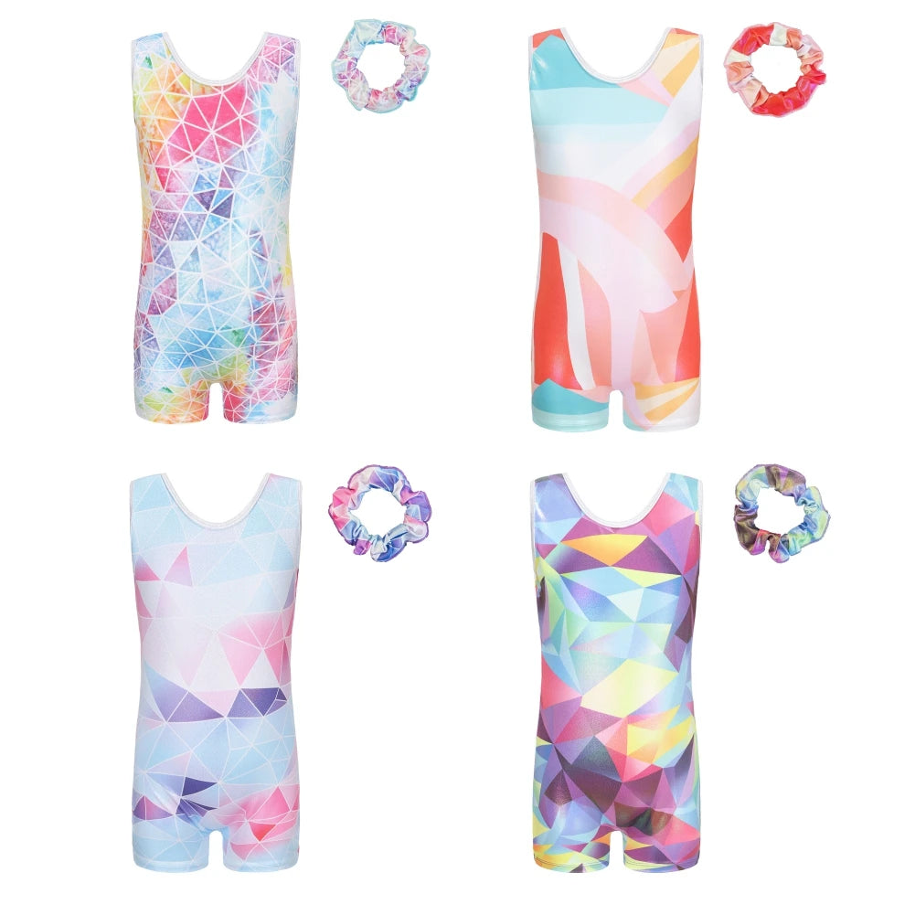 Kids Leotards for Girls Gymnastics Dance Bodysuit