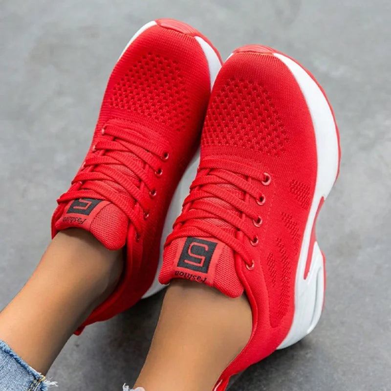 Women Sport Shoes Air Cushion Running Sneaker Walking Shoes