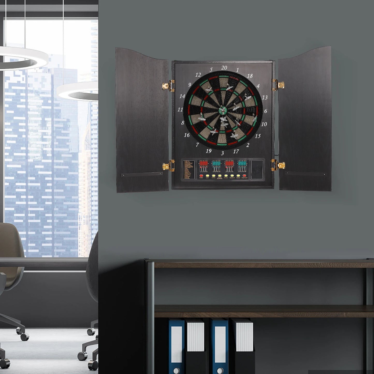 Dartboard Cabinet Set