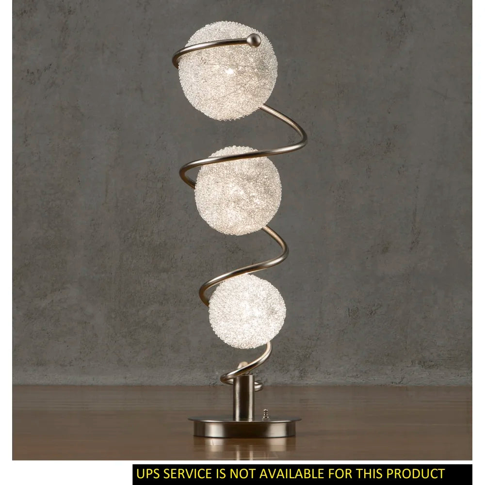 Luxurious Bedroom Table Lamp Sparkling Decorative Designer