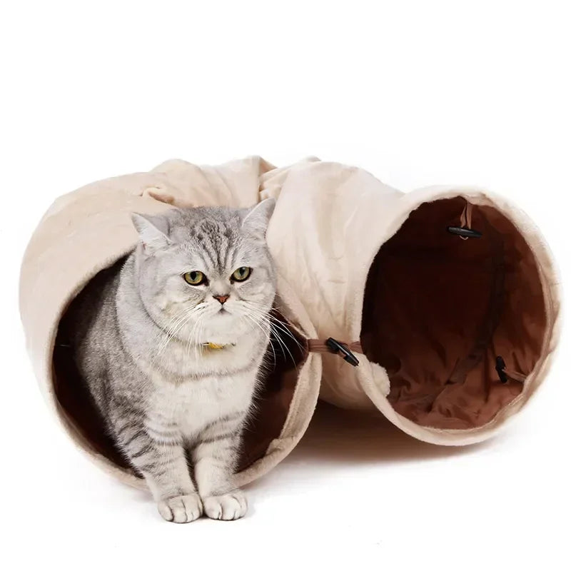 Pet Cat Toys Big Long Cat Tunnel with Ball
