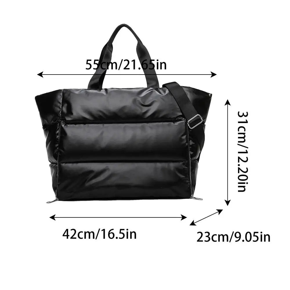 Women Gym Sports Bag Waterproof Weekend Travel Duffle Bags