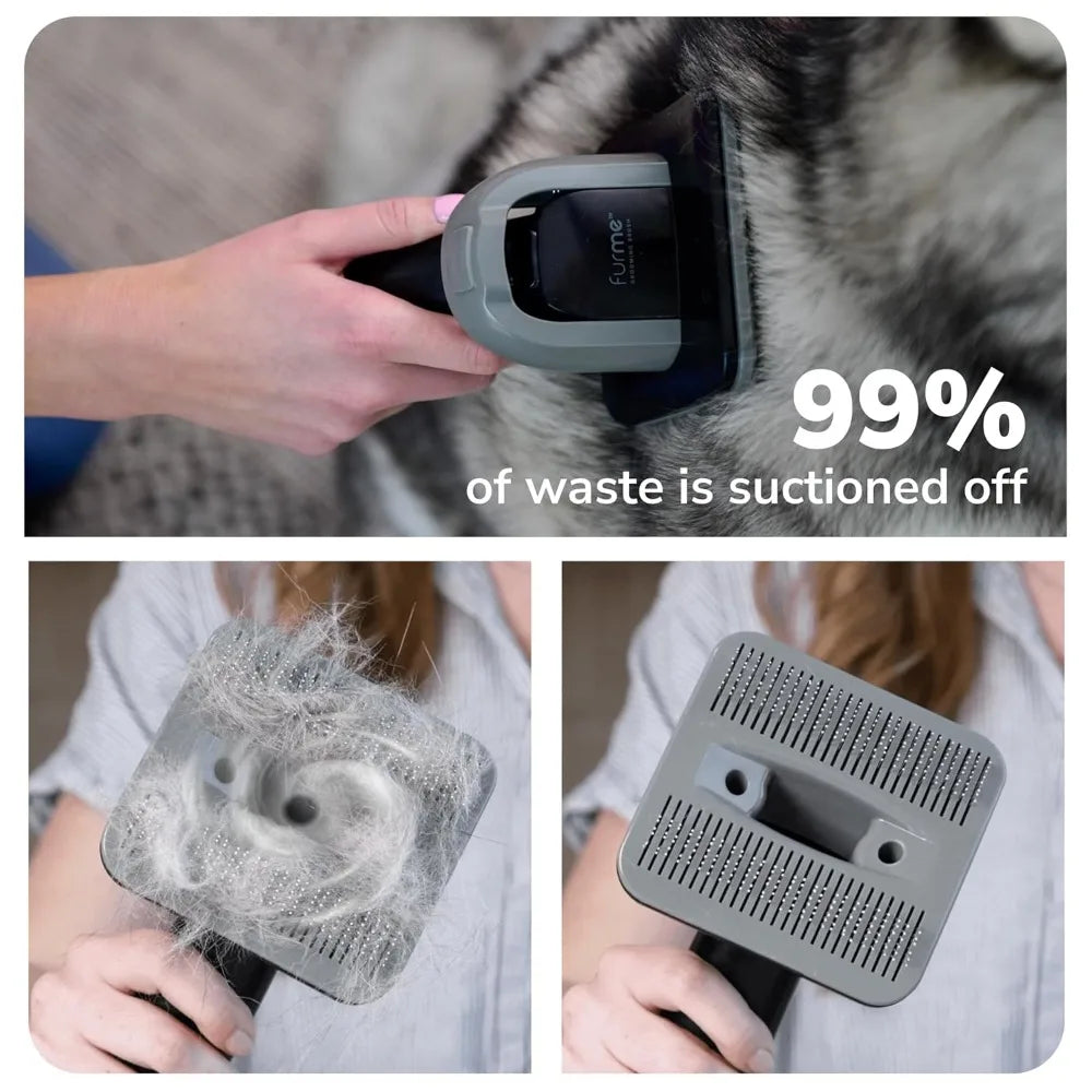 Professional Pet Grooming Vacuum Kit - Cat & Dog Grooming Kit for Easy Pet Care at Home,