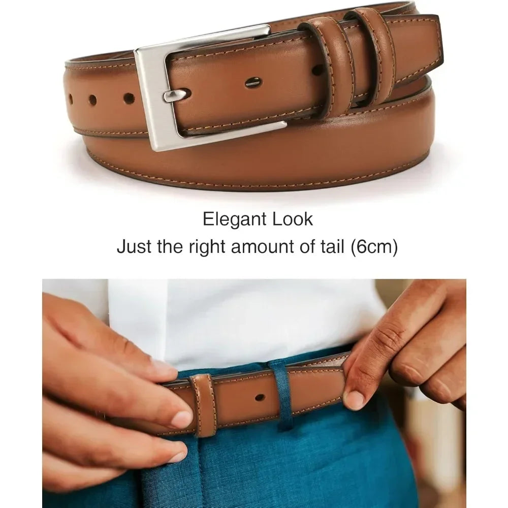 Mens Belts Leather 1 1/8" Men