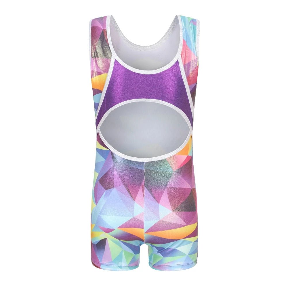 Kids Leotards for Girls Gymnastics Dance Bodysuit