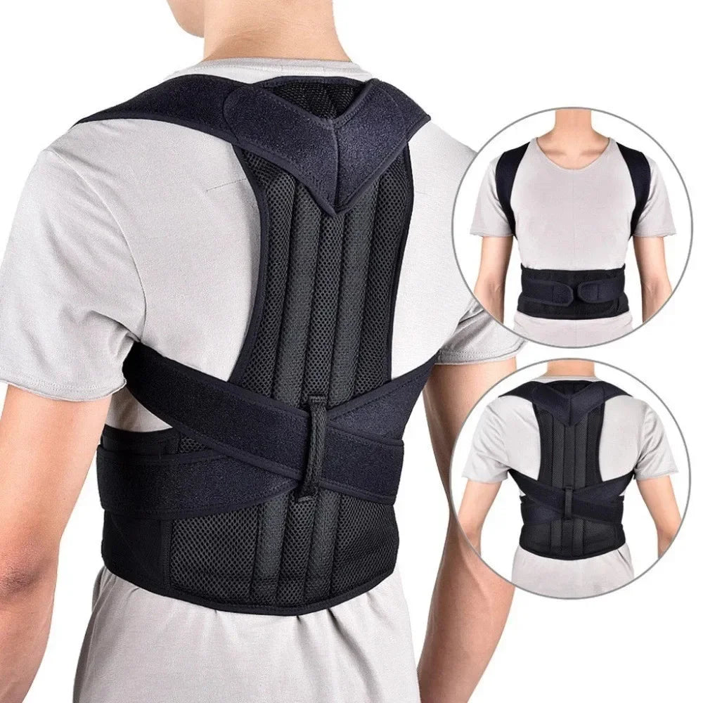 Adult Back Correction Belt Posture Correction Strap Fixed Clavicle Correct Hunchback Back Support
