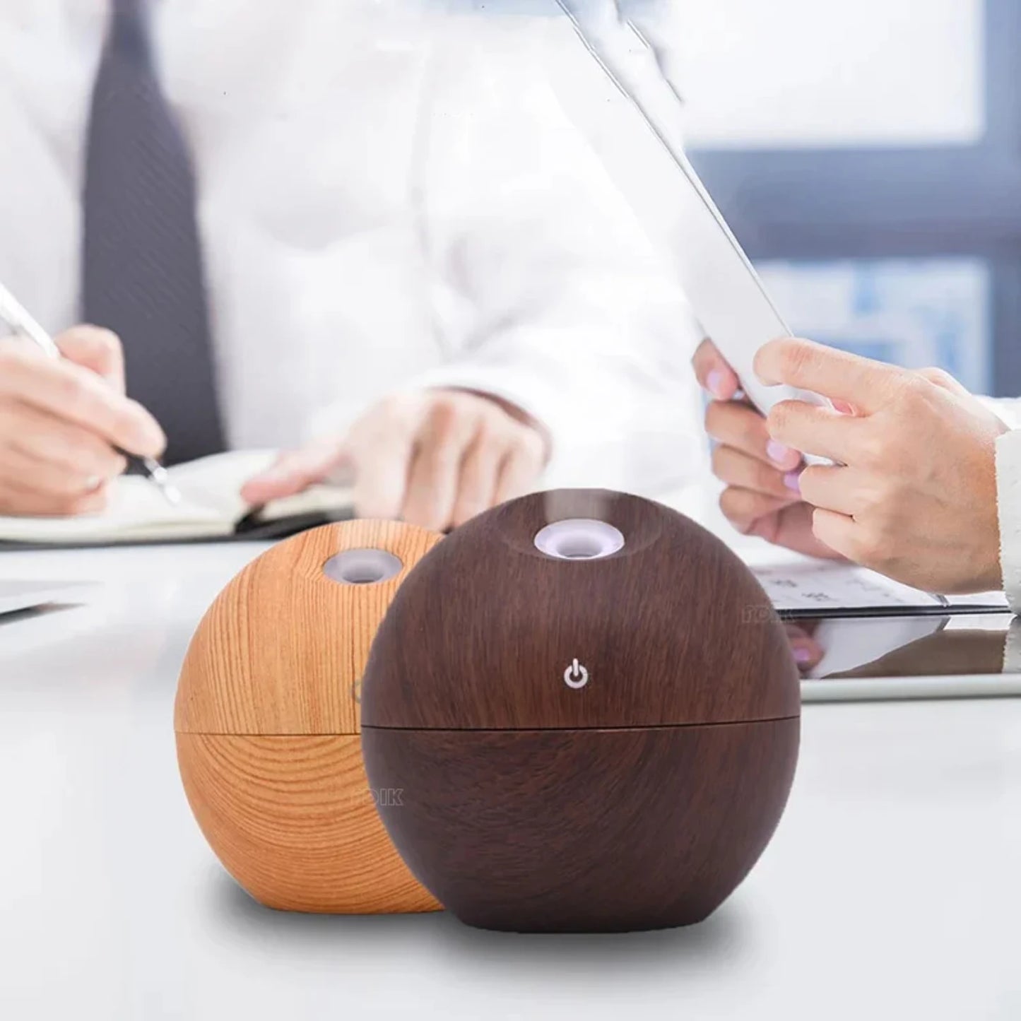 130ml USB Essential Oil Diffuser Ultrasonic Mist Humidifier Air Purifier 7 Color Change