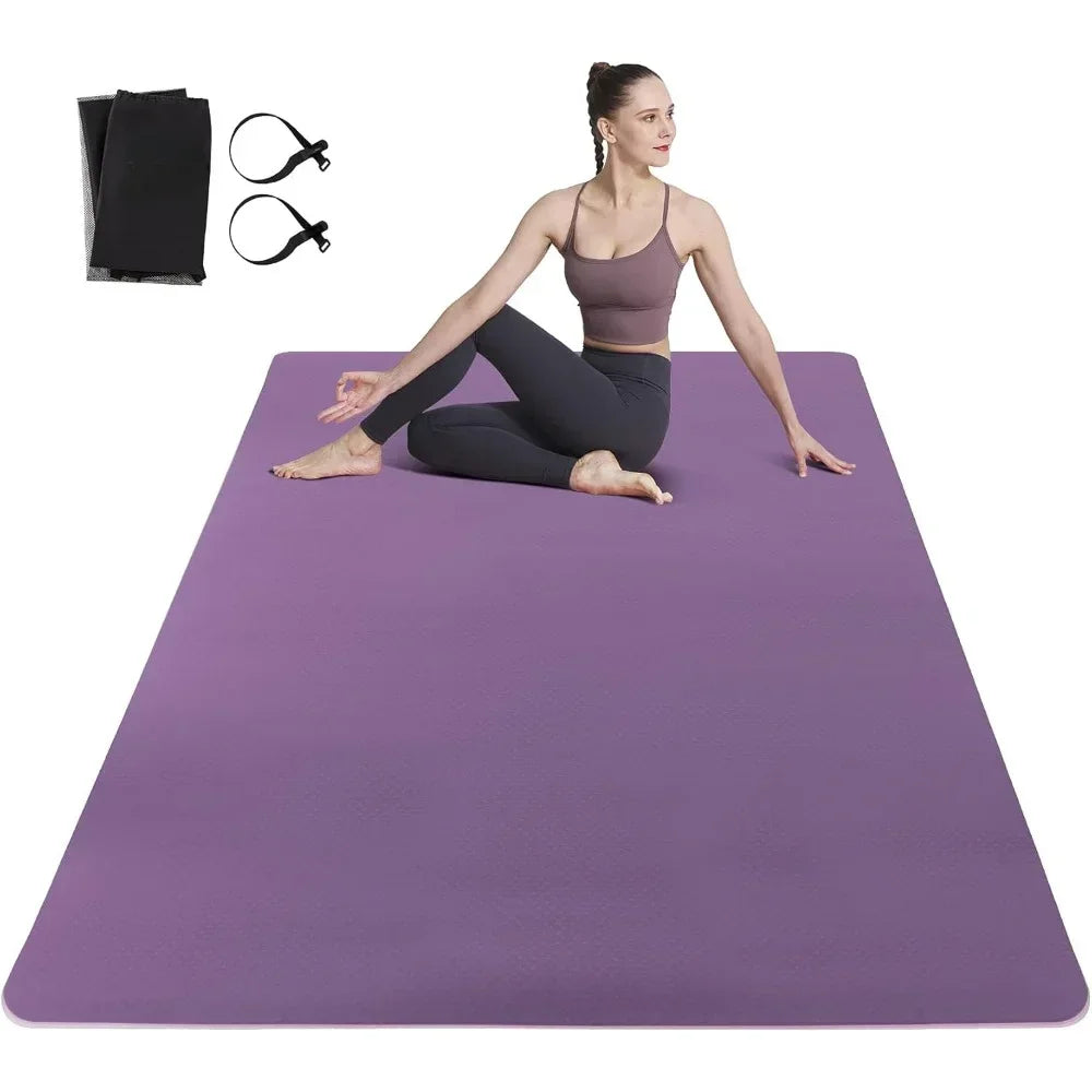 Large Yoga for Men and Women Mat Extra Thick Durable Mat