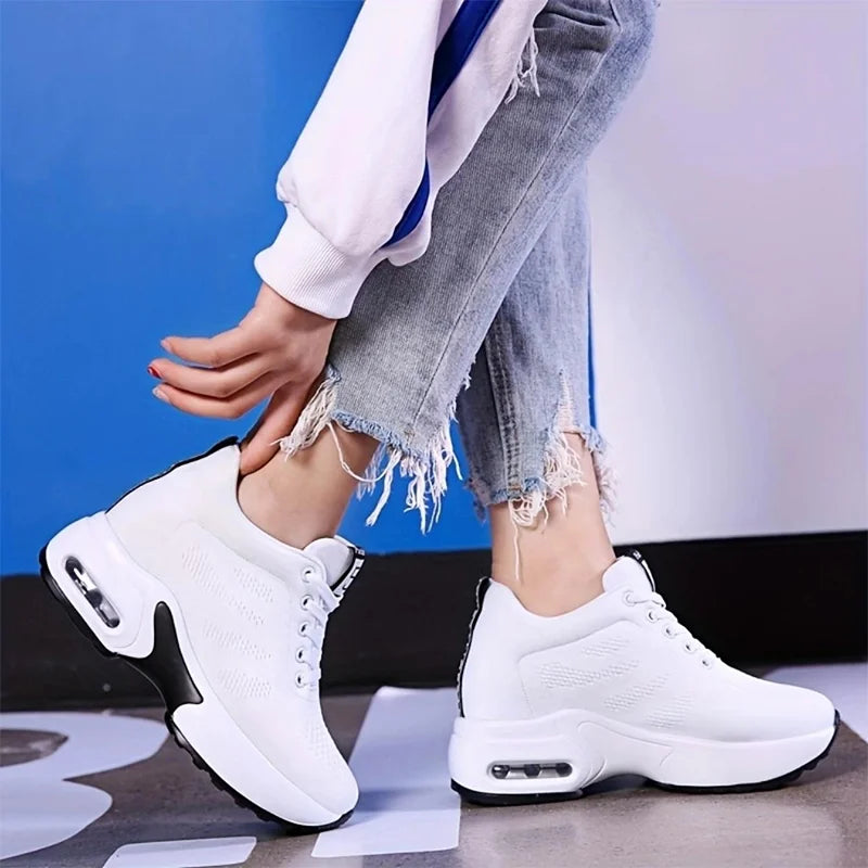 Women Sport Shoes Air Cushion Running Sneaker Walking Shoes