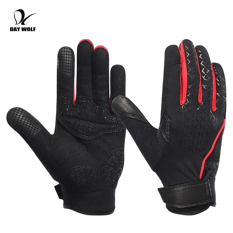Cycling Gloves Men Summer Full Finger
