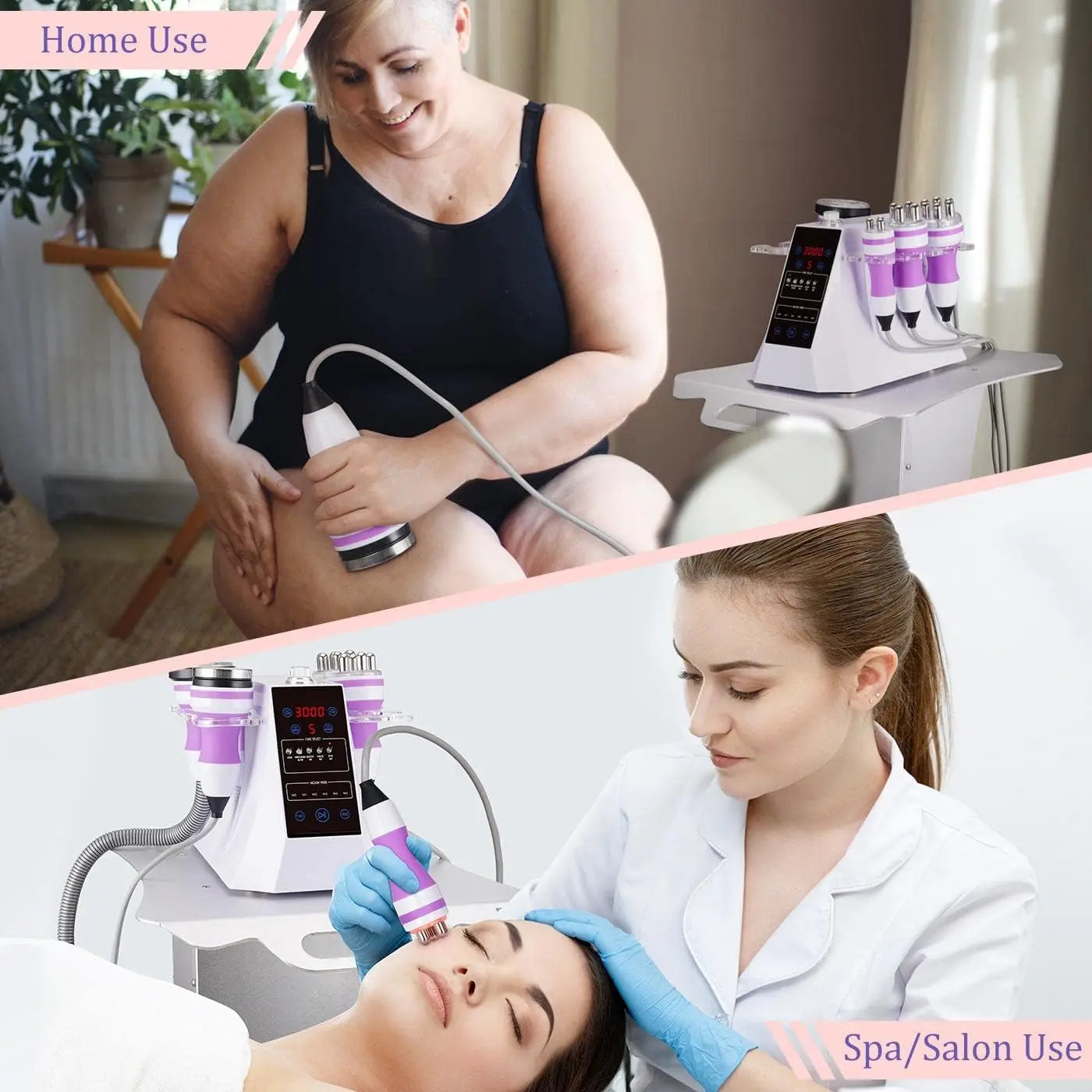 5 in 1 Ultrasonic 40K Cavitation Vacuum Fat Loss Body Shaping Machine