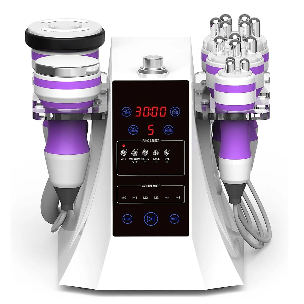 5 in 1 Ultrasonic 40K Cavitation Vacuum Fat Loss Body Shaping Machine