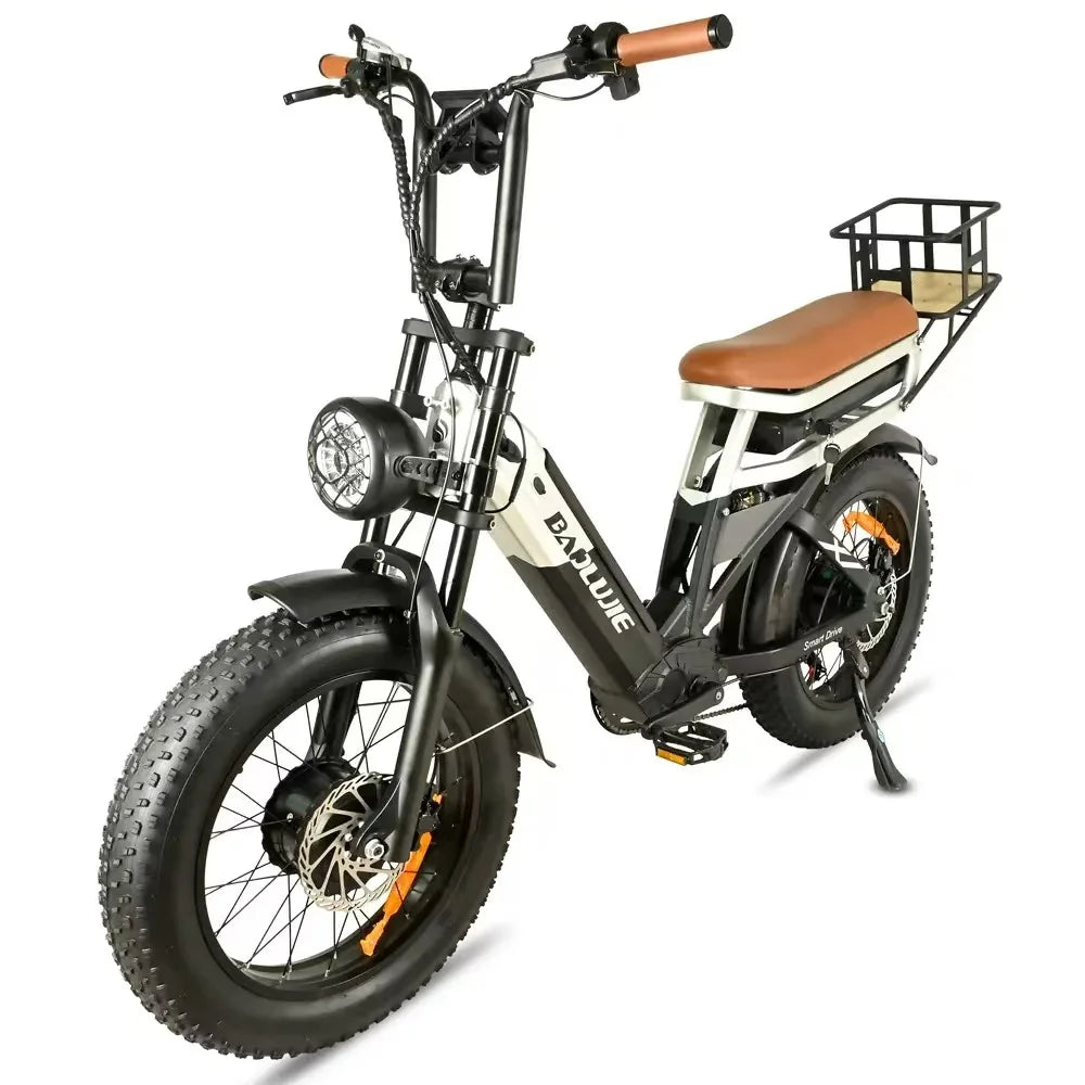 Electric Bicycle 2000W Dual Motor 48V30AH Lithium Battery