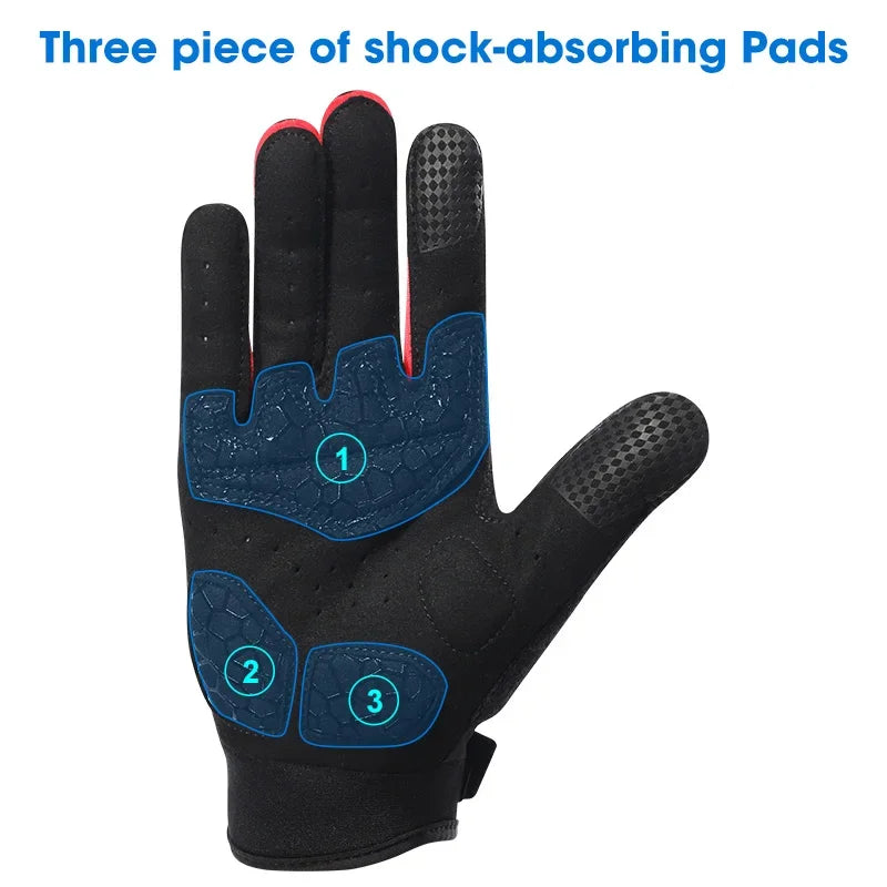 Cycling Gloves Men Summer Full Finger