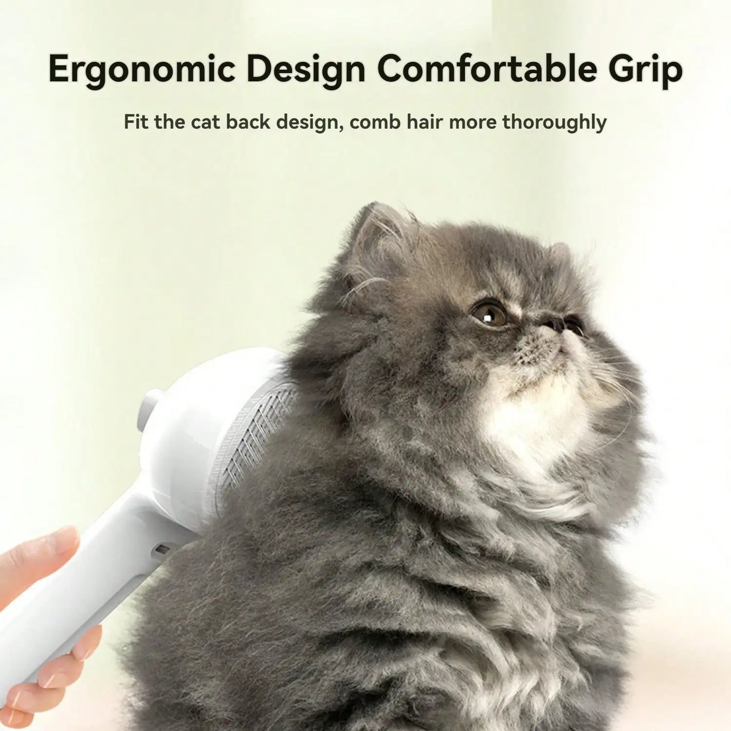 Cat Steam Brush, Spray Cat Brush, Pet Spray Hair Removal Comb for Shedding and Grooming,