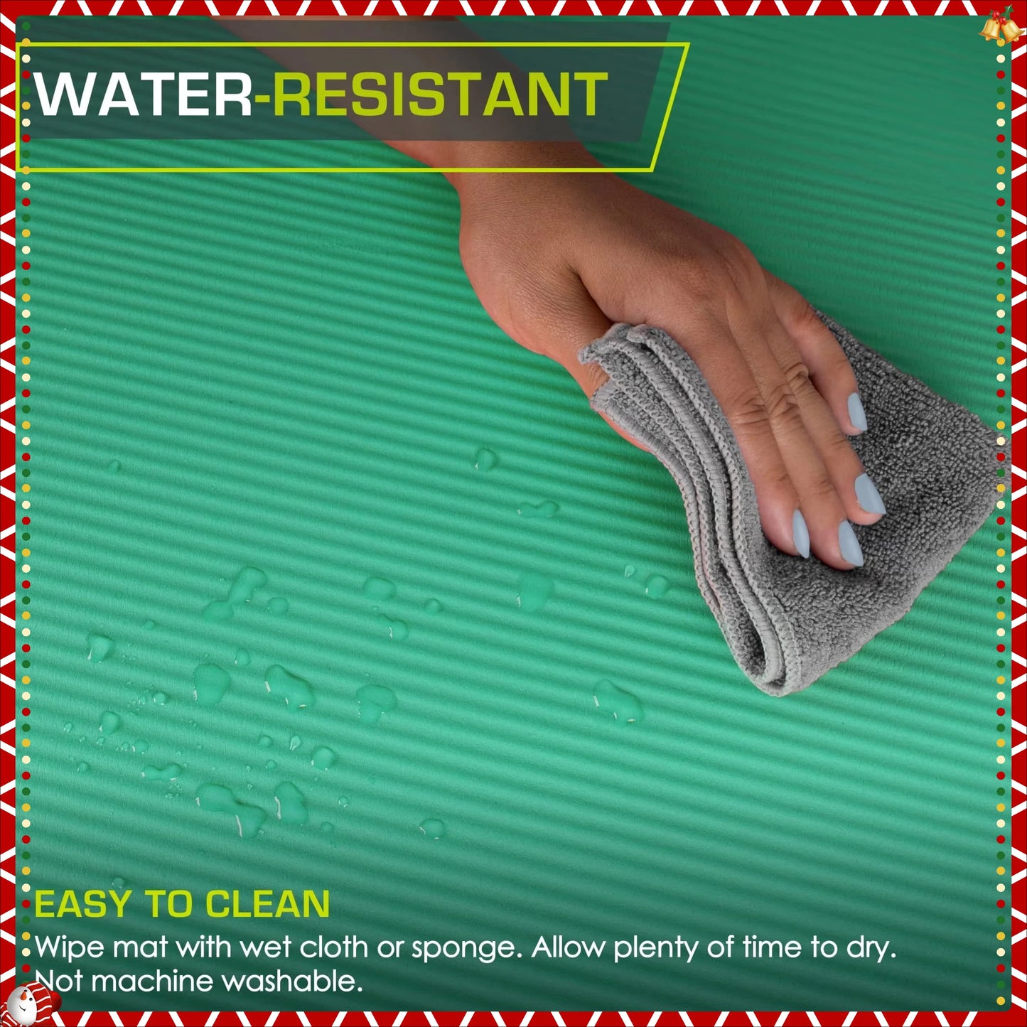 Super Non-Slip Yoga Mat, 1/2 or 1-Inch Thick