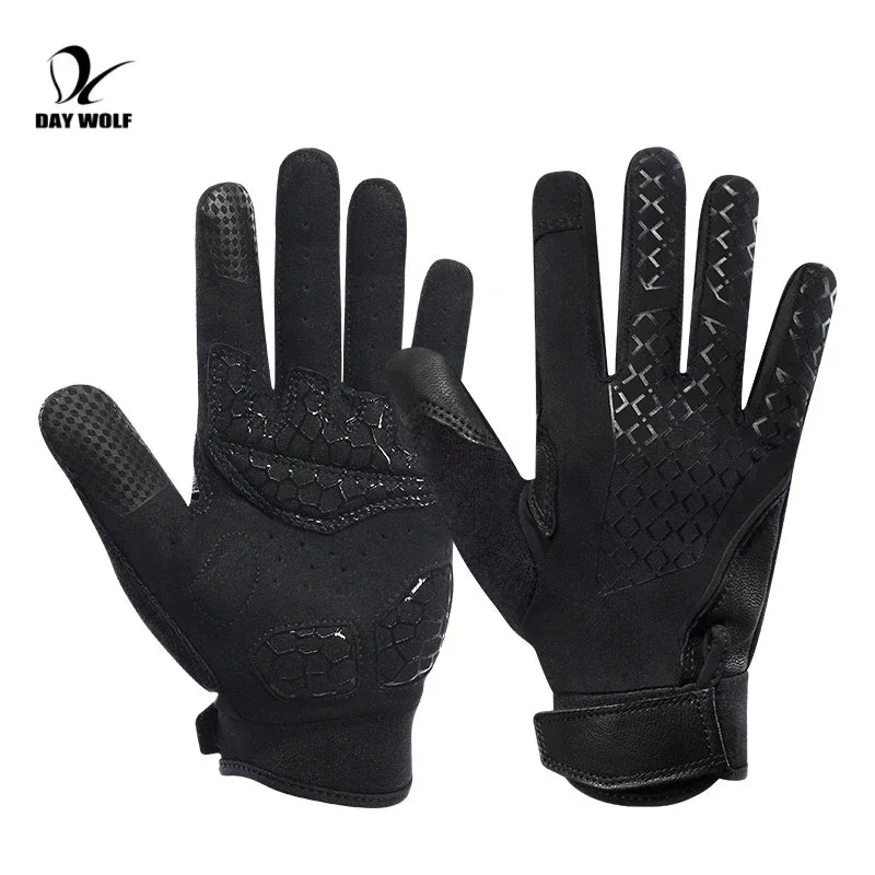 Cycling Gloves Men Summer Full Finger