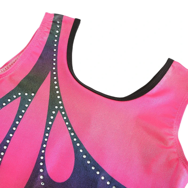 Kids Girls Ballet Dance Leotard Sports Gymnastics