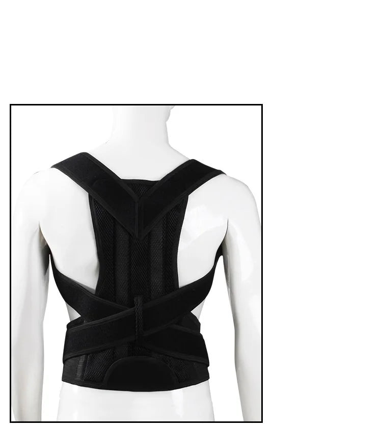 Reinforced Belt Lumbar Column Posture Corrector Vest