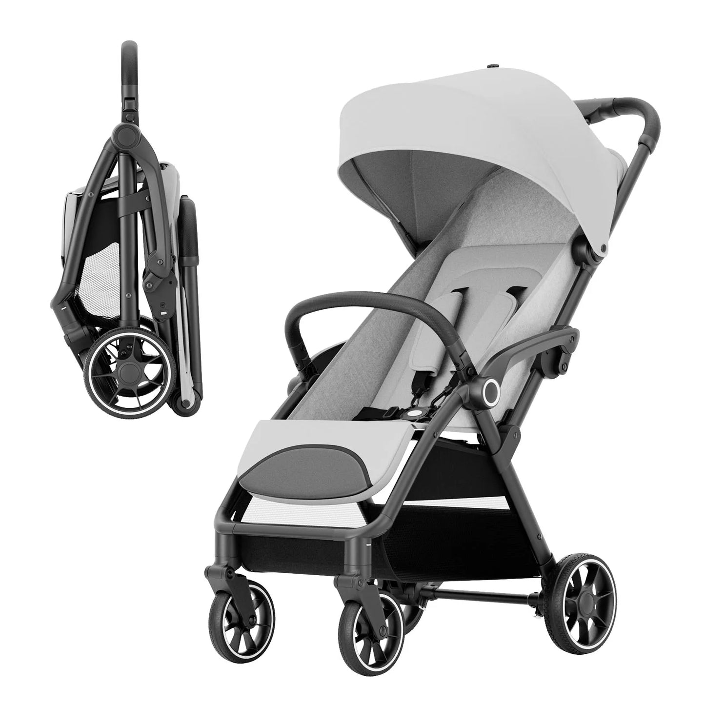 Seat With Folding Cart High quality newborn Lightweight baby car light strollers