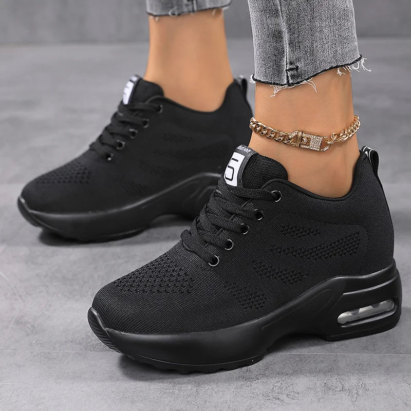 Women Sport Shoes Air Cushion Running Sneaker Walking Shoes