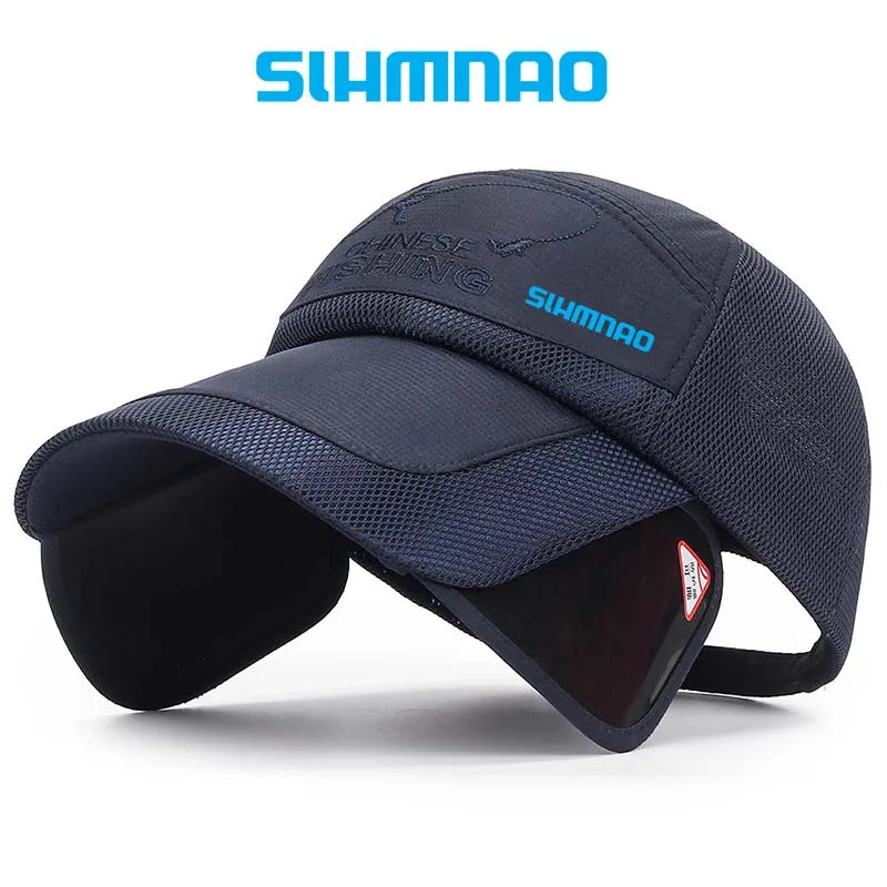 2025 Fishing Hat Fishing Sunscreen Baseball Hat Men's Mountaineering Sunshade Hat Bicycle Women's Hat