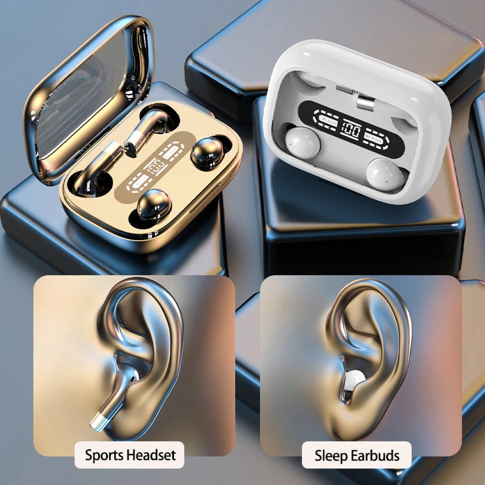 Dual Set Wireless Bluetooth Earbuds Gaming Music Sports HD Audio