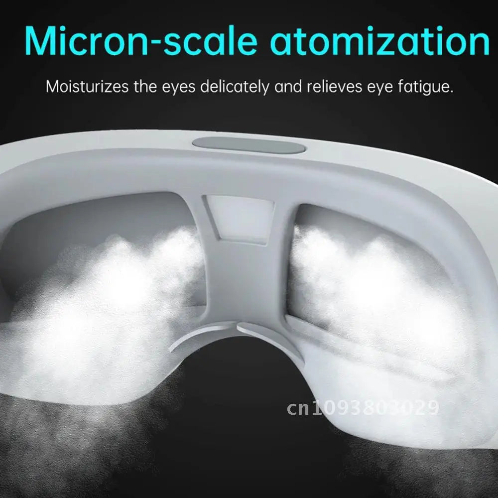 Electric Nano For Eye Massager With Smart Heat Hot Compress Steam Mask