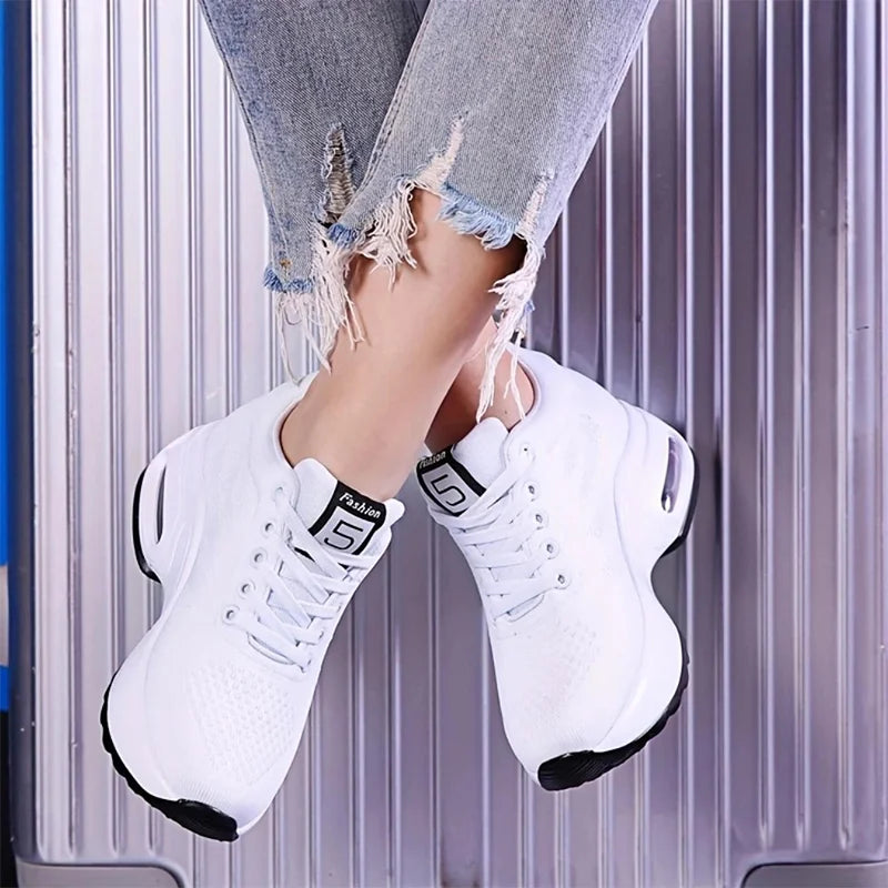 Women Sport Shoes Air Cushion Running Sneaker Walking Shoes