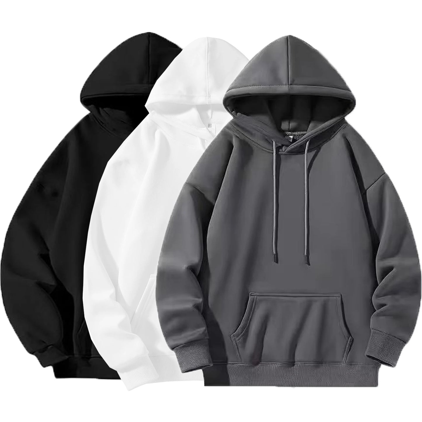 Heavyweight Fit Hooded Sweatshirt Comfortable Casual Wear