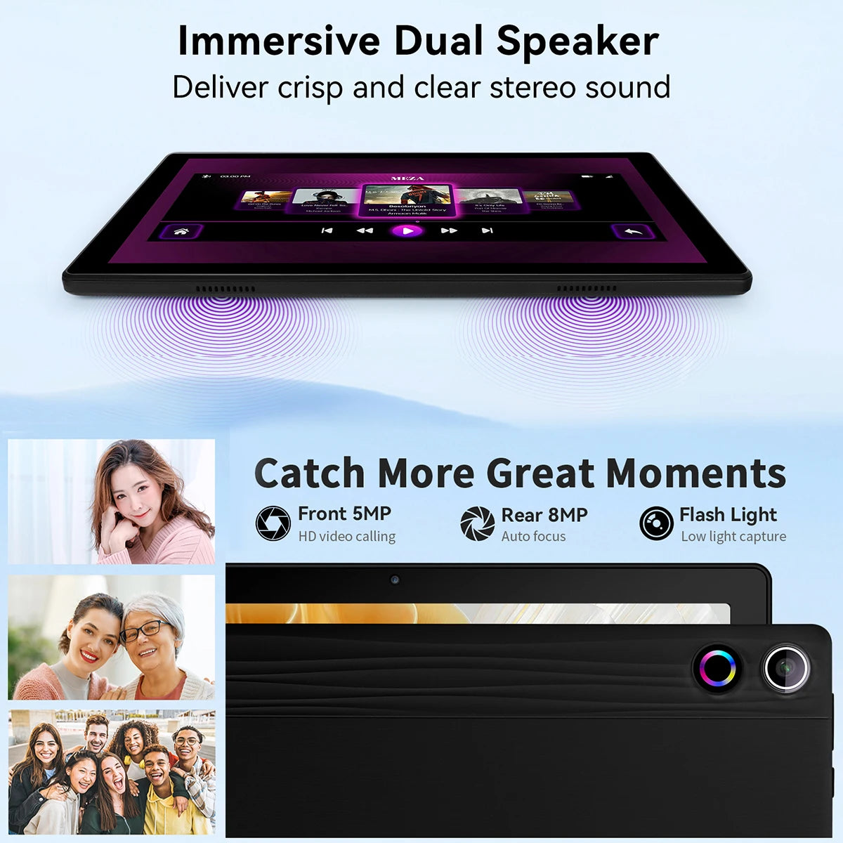 A10 Android 14 Tablet 10 Inch 10 GB RAM 64 GB ROM