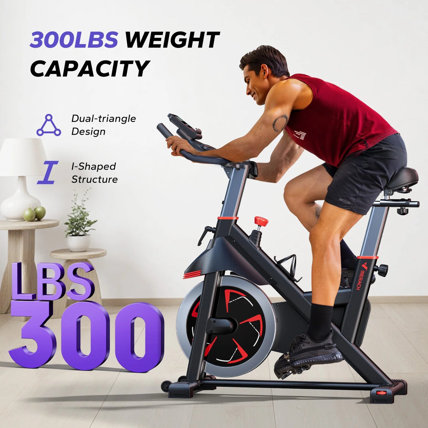 Exercise Bike S38 Indoor Cycling Magnetic Resistance