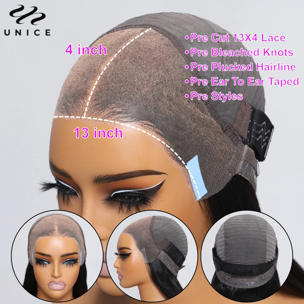 Hair Ombre Brown Spiral Curls Wavy Bob Wig 13x4 Human Hair Lace Frontal Wig
