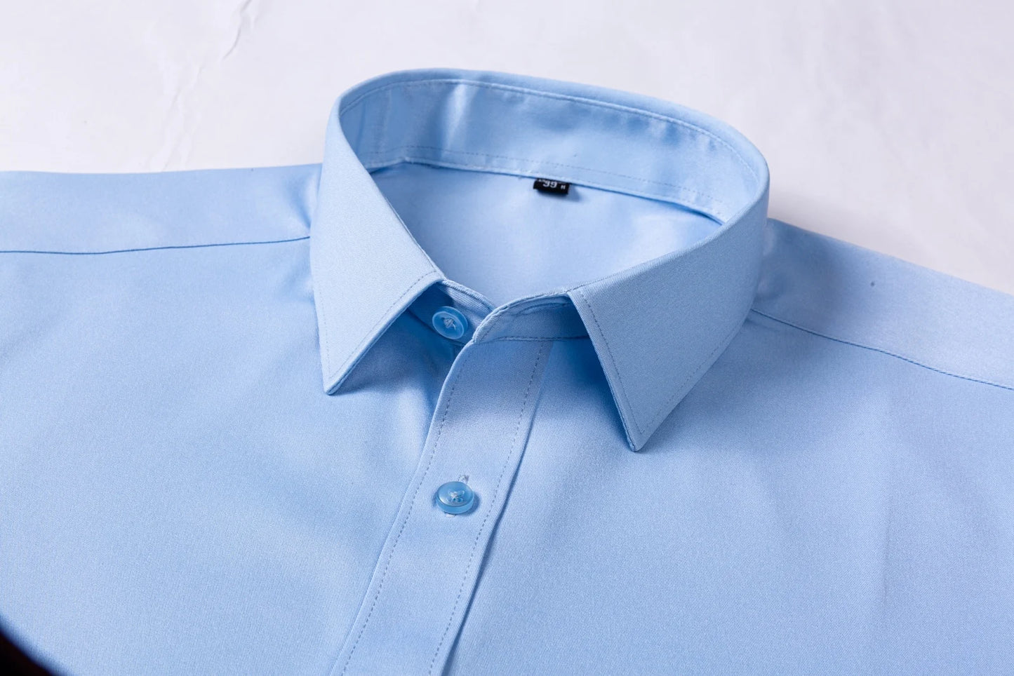 Men's Ultra-Stretch Shirt - High-Quality Silky Business Formal Long-Sleeve Shirt