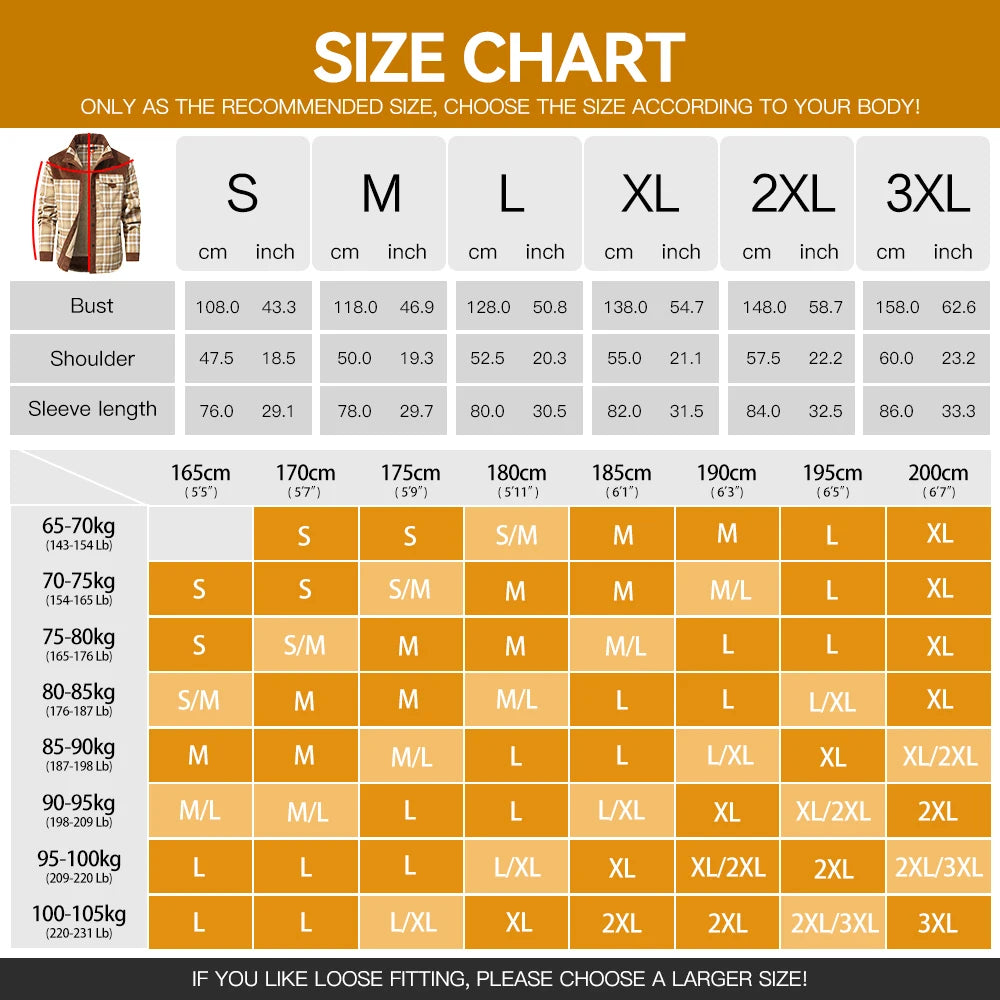 Men's Jackets Winter Windproof Warm Casual Bomber Coat