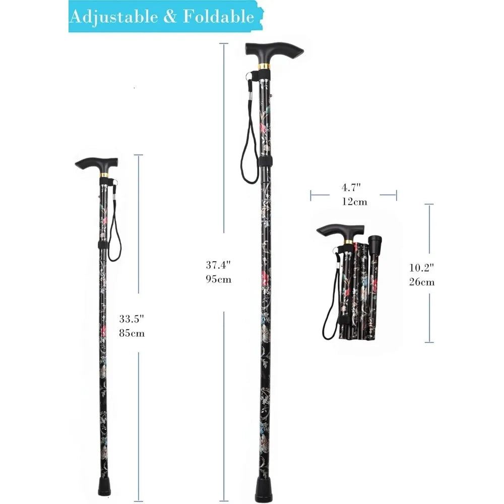 Folding Lightweight Walking Stick -