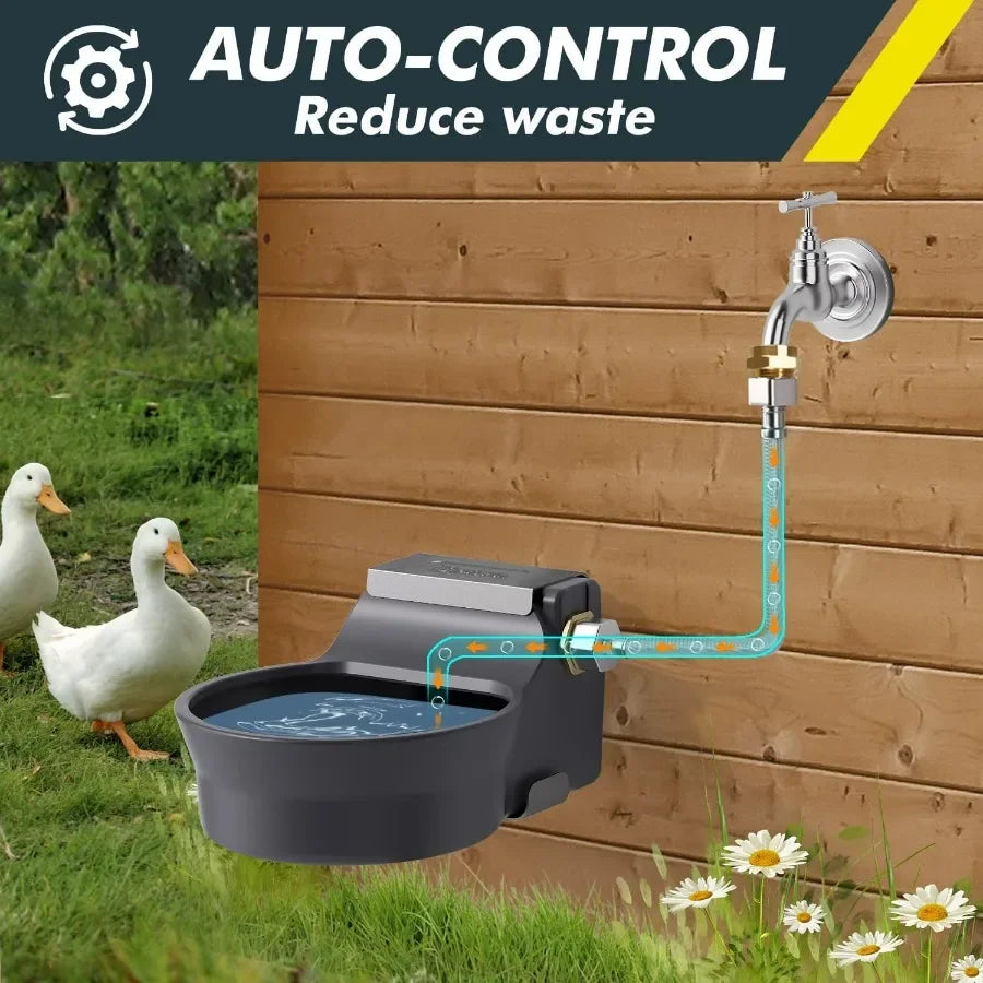 Automatic Water Dispenser for Dogs Cats Patented AutoFilling Dog Water Bowl
