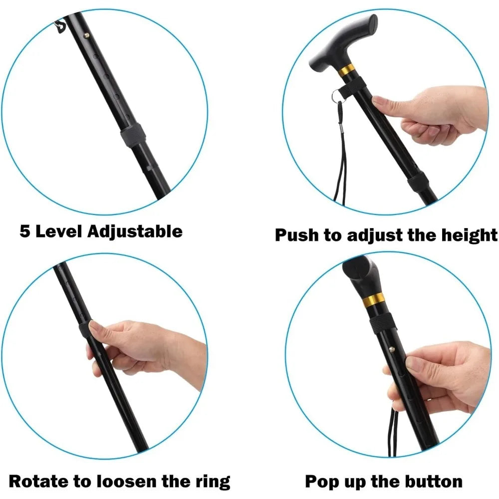 Folding Lightweight Walking Stick -
