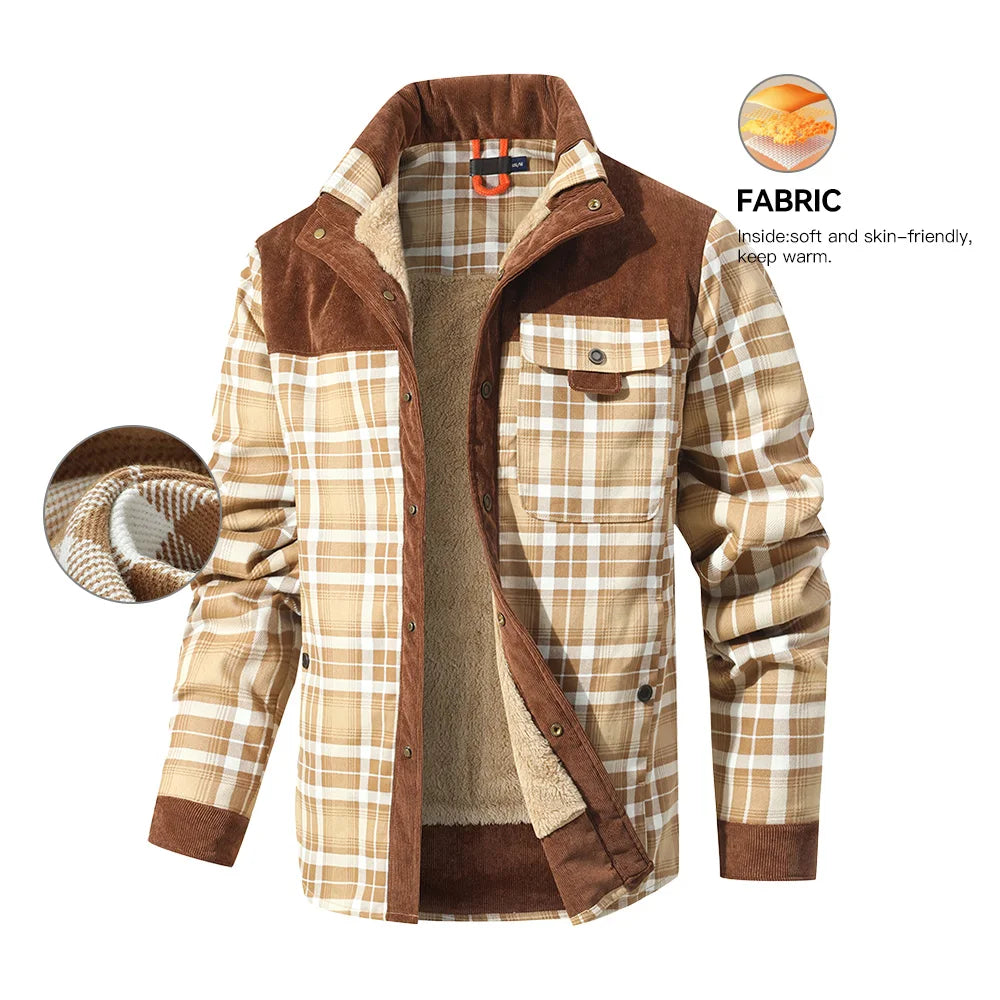 Men's Jackets Winter Windproof Warm Casual Bomber Coat