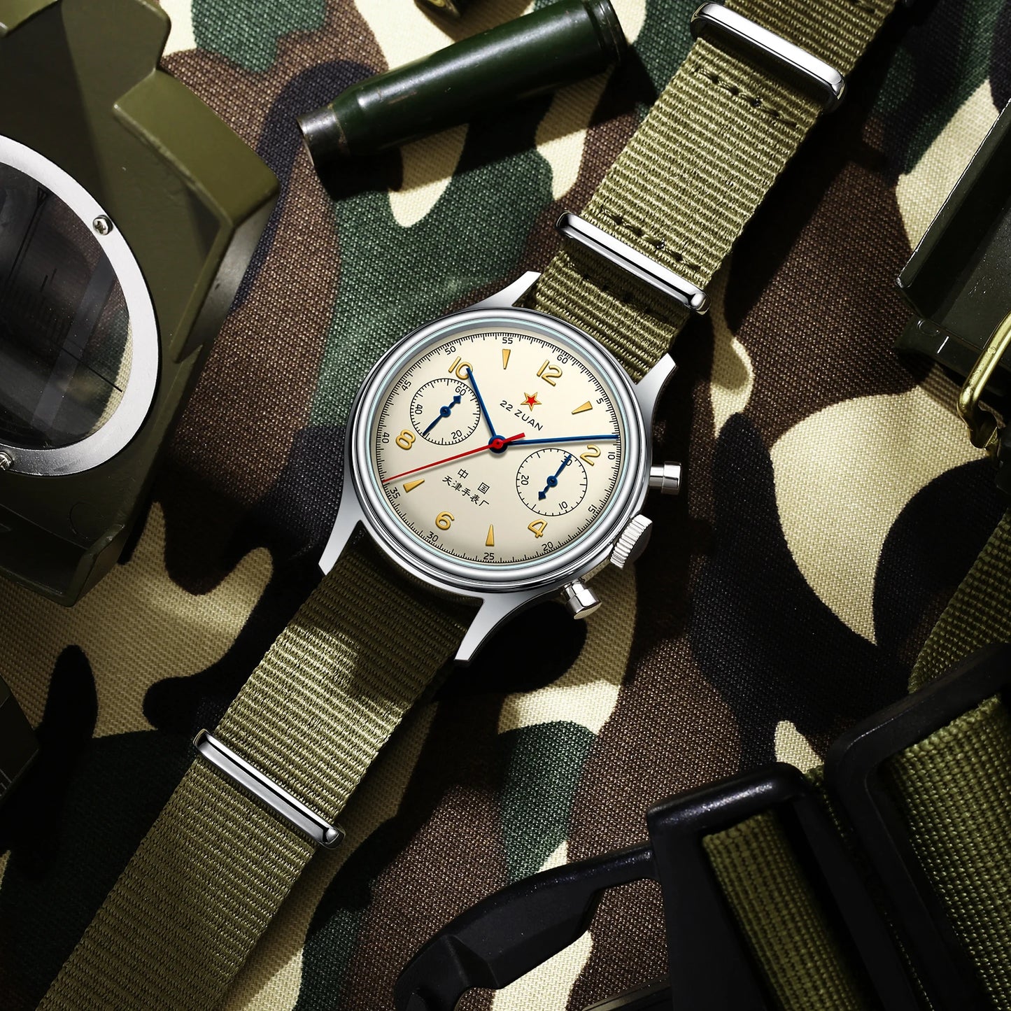 l 1963 International Edition Watch for Men Chronograph Manual Winding