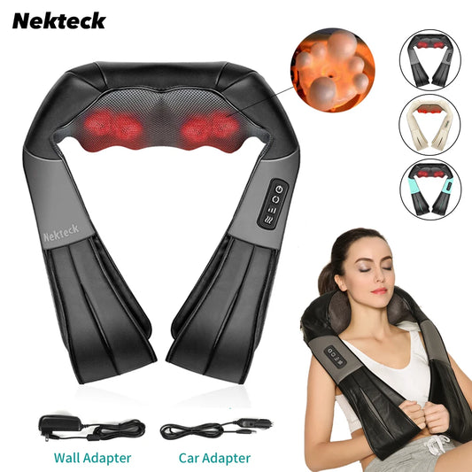Neck and Shoulder Massager Heated Back Massager