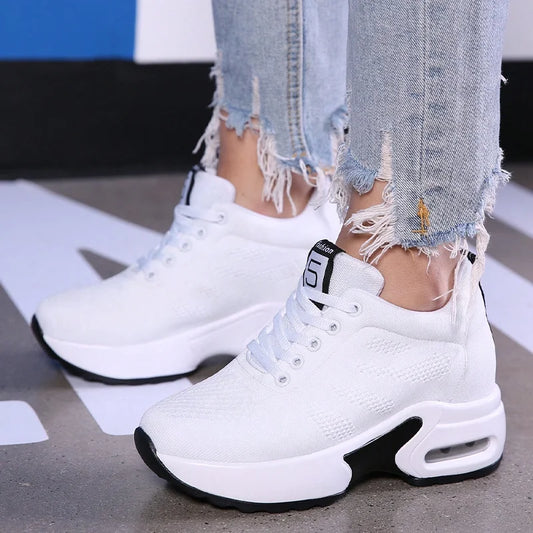 Women Sport Shoes Air Cushion Running Sneaker   Walking Shoes