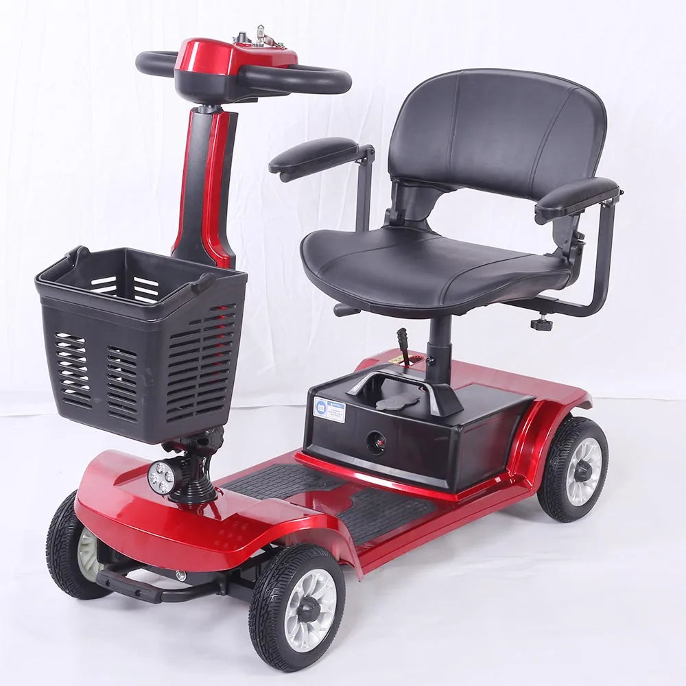 4Wheels Mobility Scooter 180W/250W 24V 12Ah/20Ah Disabled Elderly Portable