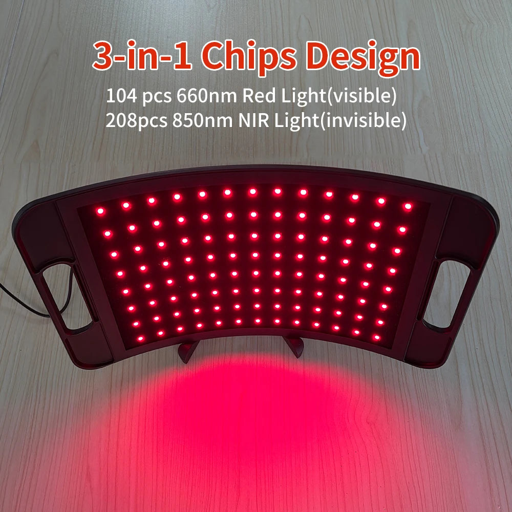 Red Light Lamp For Face and Body Home Use 660nm 850nm Near Infrared Light Panel