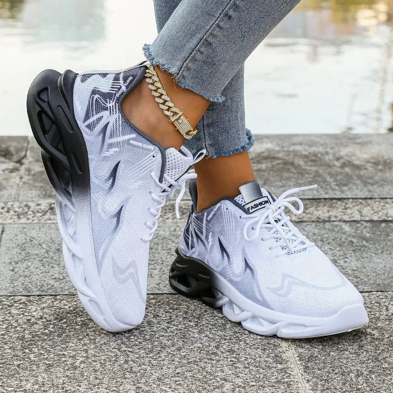 Women Casual Sports Shoes Breathable Lightweight Sneakers  Running Walking Shoes Female Vulcanized Shoes