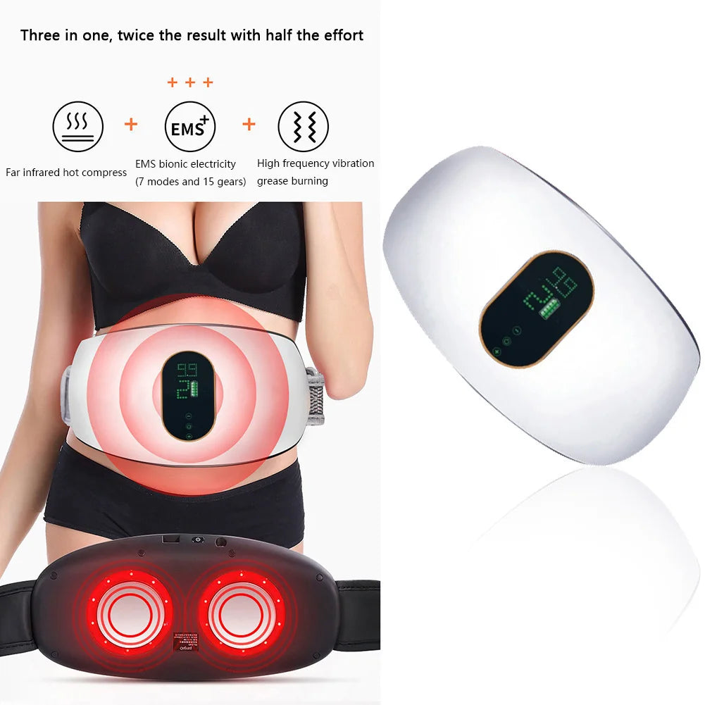 Slimming Machine Weight Loss Lazy Artifact Belly Thin Belt Abdominal Massage Instrument Far Infrared Fat Burning Device